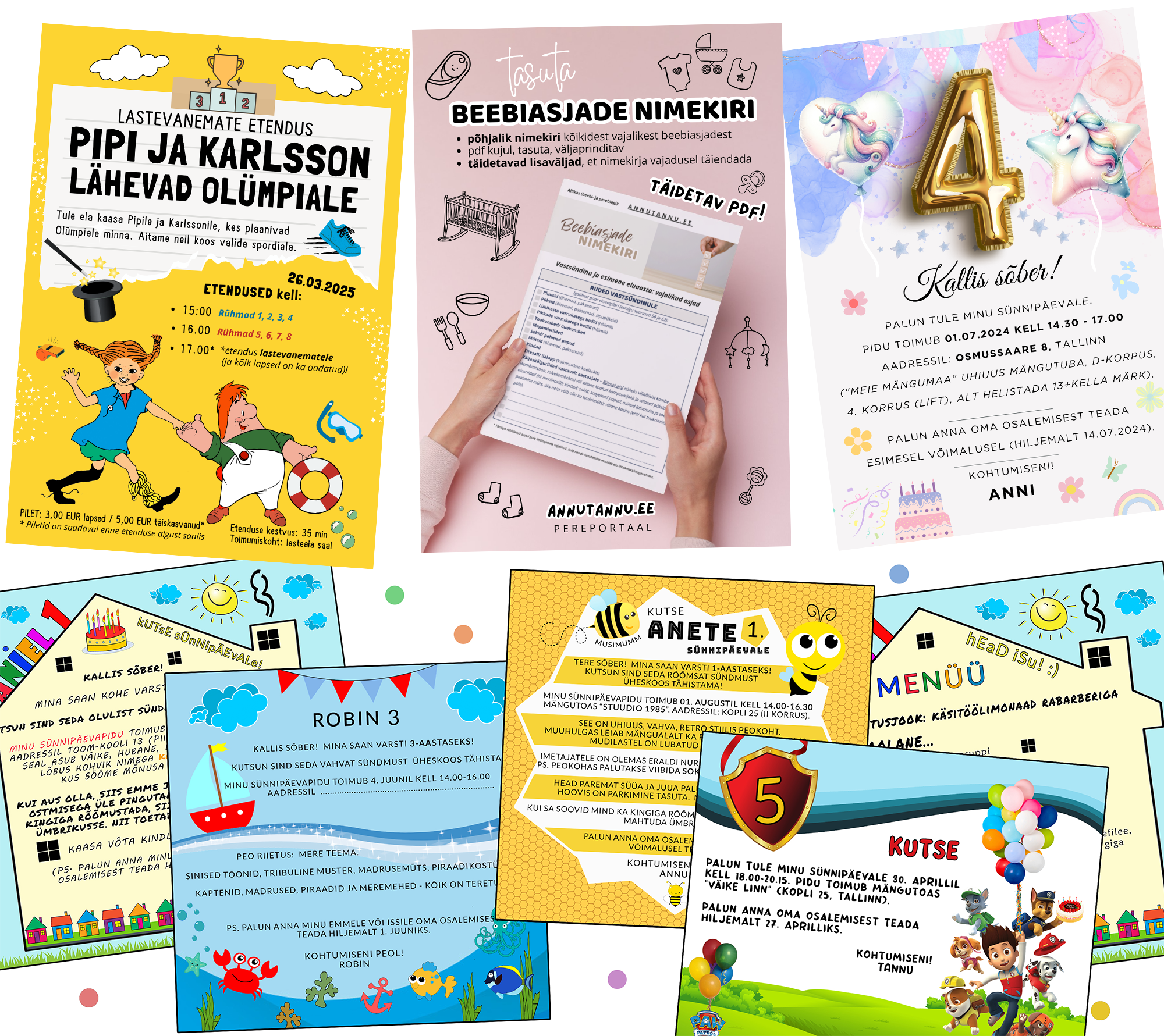 virtuaalne abiline: erinevad kujundused